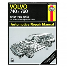 haynes werkplaatshandboek, Volvo 740, 760 benzine, bouwjaar 1982-1988