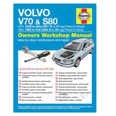 Haynes werkplaatshandboek, Volvo S80, V70-II, bouwjaar 1998-2007