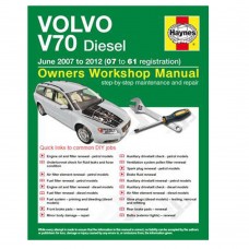 Werkplaatshandboek Haynes Volvo V70-III Diesel, 2007-2012